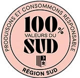 Badge 100 valeurs du Sud