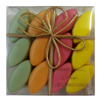 Mini calissons colorés