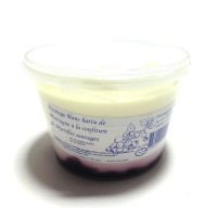 Fromage Blanc Battu des Alpes Confiture de Myrtilles Sauvages