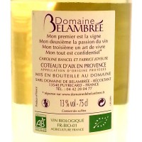 Vin Blanc Bio Cuvée les Ephémères AOC 2013 75 cl