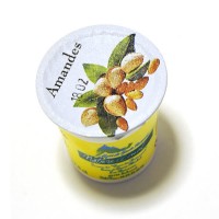 Yaourt aromatisé Estival au Lait Entier Pack 4x125 gr.  4 parfums : Amande, Mangue, Mandarine & Cerise