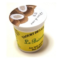 Yaourt aromatisé Panachés au lait Entier Pack 4x125 gr. Caramel , ananas , poire , noix de coco