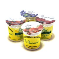 Yaourt aromatisé fruits rouges au lait entier en pack de 4*125 gr