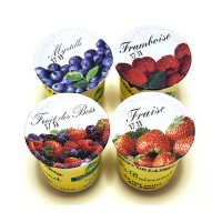 Yaourt aromatisé fruits rouges au lait entier en pack de 4*125 gr