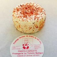 Fromage Frais Brebis Piment d'Espelette