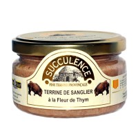 Terrine de Sanglier à la Fleur de Thym 180 gr