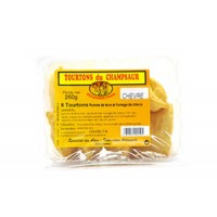Barquette de 8 Tourtons cuits au Fromage de chèvre. Les Tourtons sont une spécialité de la vallée du Champsaur.