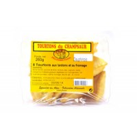 Barquette de 8 Tourtons cuits Dauphinois (façon tartiflette). Les Tourtons sont une spécialité de la vallée du Champsaur.