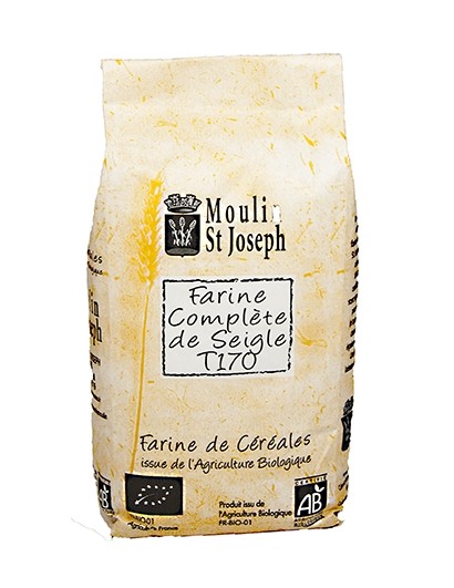 Farine de seigle T150 bio