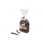 Aiguillettes d’Oranges confites au Chocolat noir - 100g