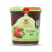Confiture de fraises BIO 350 g