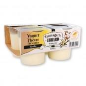 Yaourts au lait de Chèvre et à la vanille - 4 x 125g