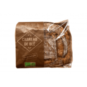 Pain Entier BIO au levain naturel 700gr, le Carreau de blé