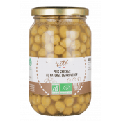 Bocal de pois chiches cuits BIO 260gr