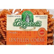 Torsades aux Lentilles Corail. 250 gr