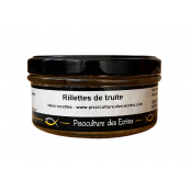 Rillette de truite nature - 100g