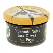Tapenade Noire aux Olives de Pays - 90 g