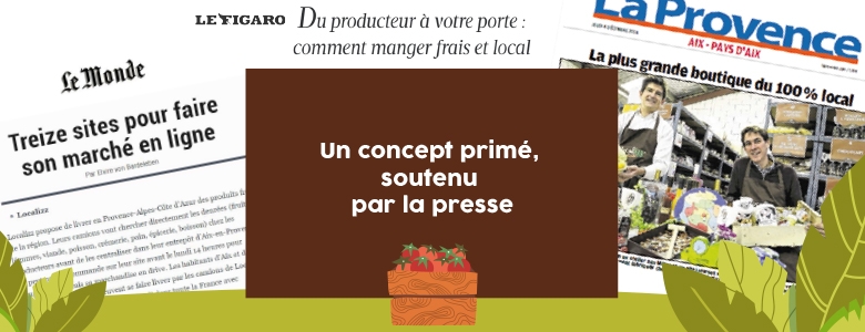 Commande en ligne de produits régionaux a Aix-en-provence